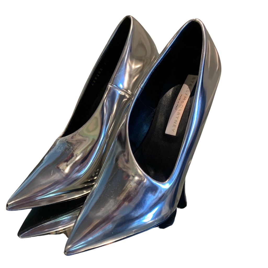 Stella Mccartney Silver Pumps Size 7